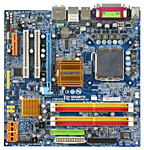 GIGABYTE GA-G33M-S2 rev1.0 LGA775 G33 PCI-E+SVGA+GbLAN+1394 SATA MicroATX 4DDR2 PC2-6400
