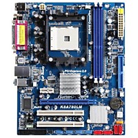 ASRock K8A780LM S-754 AMD 760G MicroATX 2DDR + планка, CPU
