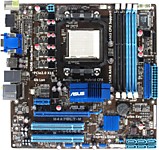 ASUS M4A78LT-M Rev1.00 AM3 AMD 760G PCI-E+SVGA DVI HDMI+GbLAN SATA RAID MicroATX 4DDR3 + планка