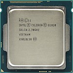 Intel Celeron G1820 2.7 GHz 2core SVGA HD Graphics 0.5+2Mb 53W LGA1150