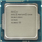Intel Pentium G3420 3.2 GHz 2core SVGA HD Graphics 0.5+3Mb 54W 5 GT s LGA1150