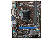 MSI H81M-P33 LGA1150 H81 PCI-E Dsub+DVI GbLAN SATA MicroATX 2DDR3 + планка