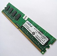 DDR2 1GB Crucial PC2-6400 800MHz
