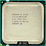 Intel Pentium E6600 3.06 GHz 2core 2Mb 65W 1066MHz LGA775