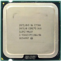 Intel Core 2 Duo E7500 2.93 GHz 2core 3Mb 65W 1066MHz LGA775