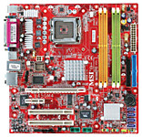 MSI 945GM4-F LGA775 i945G MicroATX 4DDR2 + планка (не раб. PS/2)