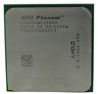 Phenom X3 8650 HD8650W 2.3 GHz 3core 1.5+2Mb 95W 3600MHz AM2+